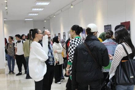 ‘FİLİSTİN Uluslararası Afiş ve Baskı Sergisi’ açıldı